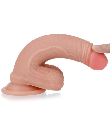 Dildo Nature 7 Silicona Líquida Natural