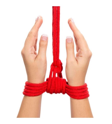 46226 cuerda-bondage-suave-rojo