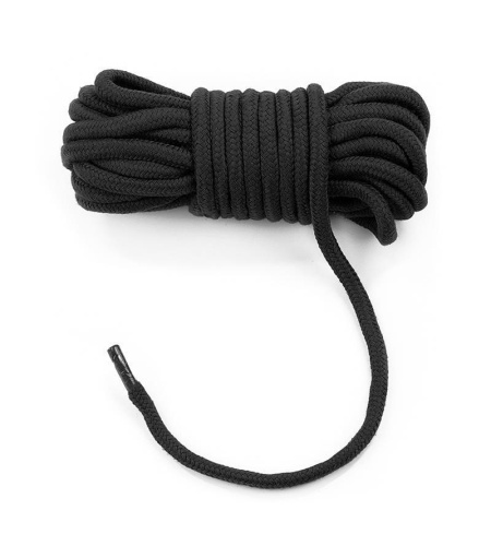 Cuerda Bondage Suave Negro 10 m