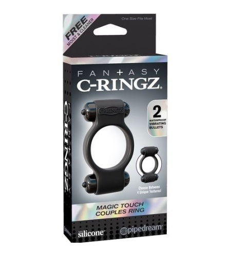 Anillo vibrador doble estimulación