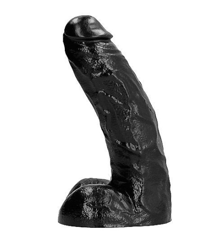 Black Dildo negro 25 cm