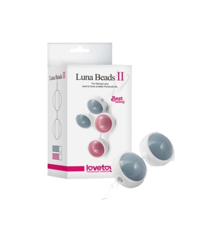 Bolas de Kegel Luna II Azul