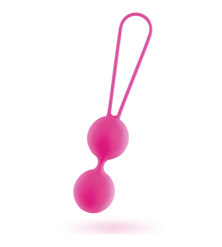Bolas chinas de silicona rosa
