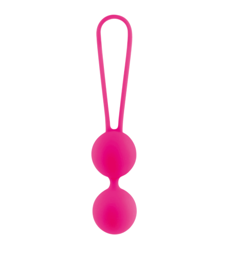 Bolas chinas de silicona rosa para Kegel