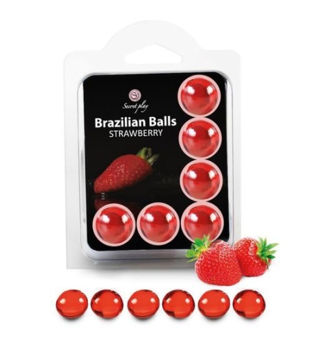 Bolas Lubricantes sabor Fresa