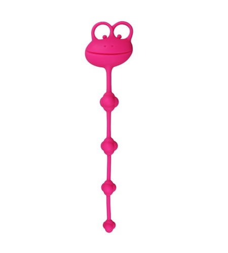 Cadena Anal Frog Rosa 25 cm