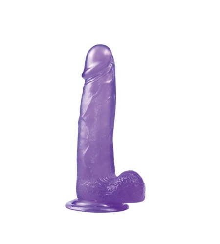 Dildo Jelly Studs 8 Púrpura