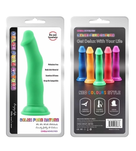 Dildo consolador Verde