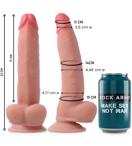 dildo efecto piel real