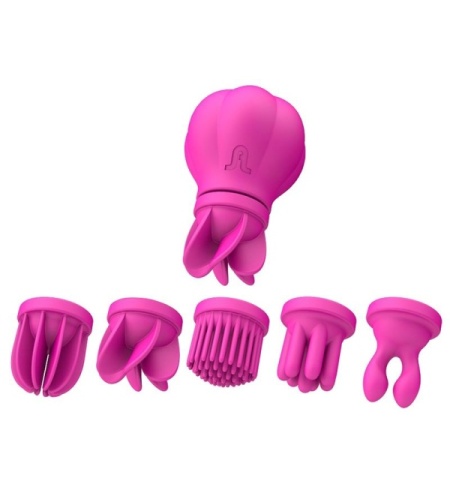 Vibrador Rotativo con Cabezales estimulantes