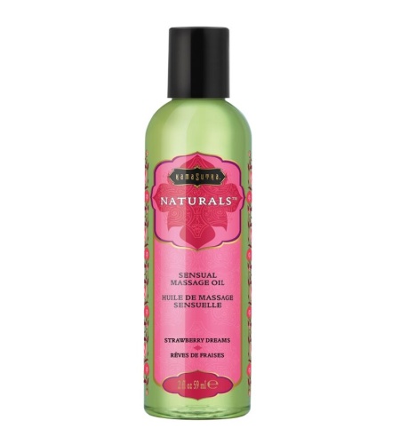 kamasutra aceite de masaje natural strawberry dreams 59 ml