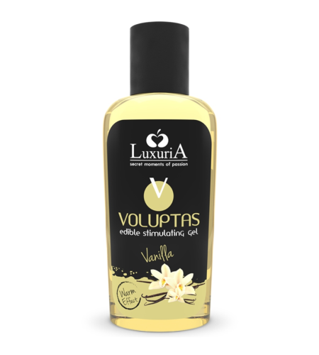 gel estimulante comestible efecto calor - vainilla 100 ml