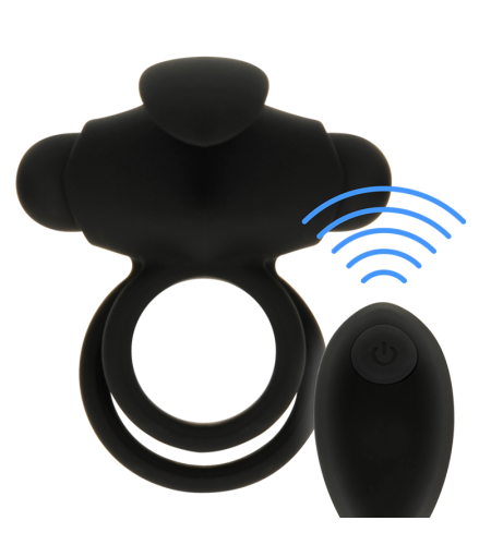 Anillo Vibrador Doble Recargable