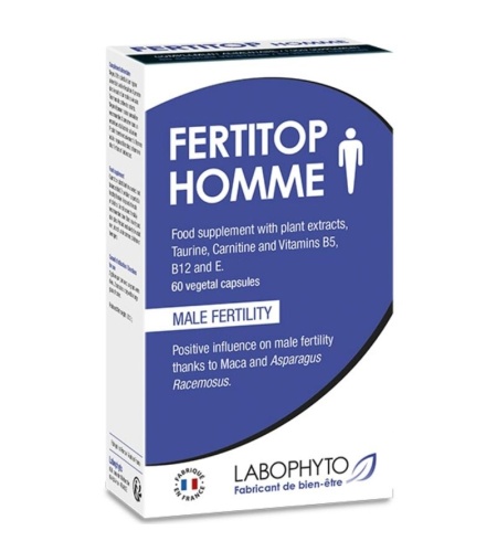 Fertitop mejora de la fertilidad Masculina 60 caps