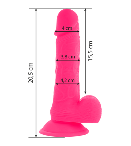 Vibrador de silicona Rosa