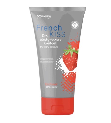 french kiss gel para sexo oral fresa.