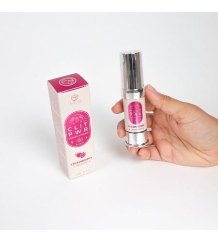 Bálsamo para clítoris con efecto vibrador - Fresa