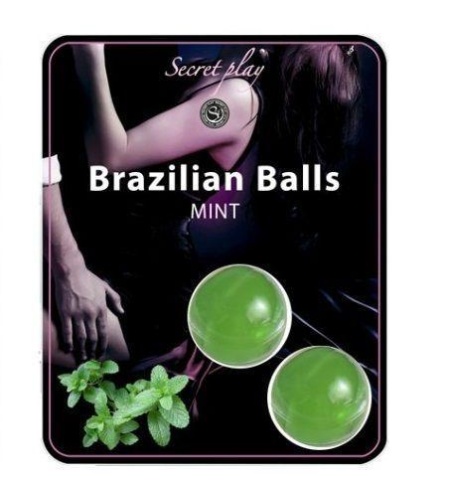 Bolas Brasileñas lubricantes de menta