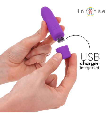Vibrador USB Recargable de Silicona