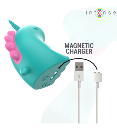 Unicornio Vibrador con Efecto Pulsante