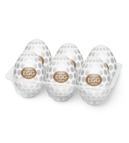 Tenga Huevo Masturbador Crater Pack 6 Ud