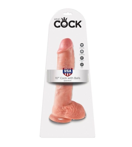 Dildo Consolador King cock 10