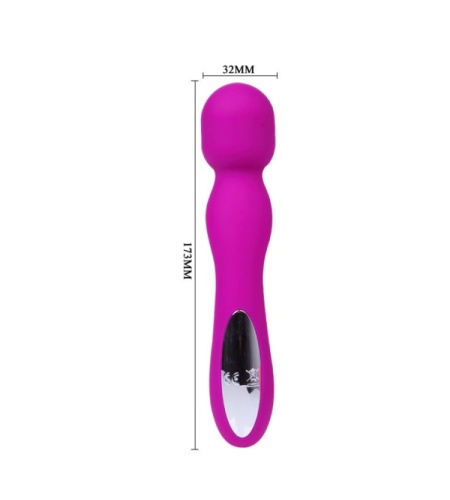 Vibrador Microfono de Silicona Recargable