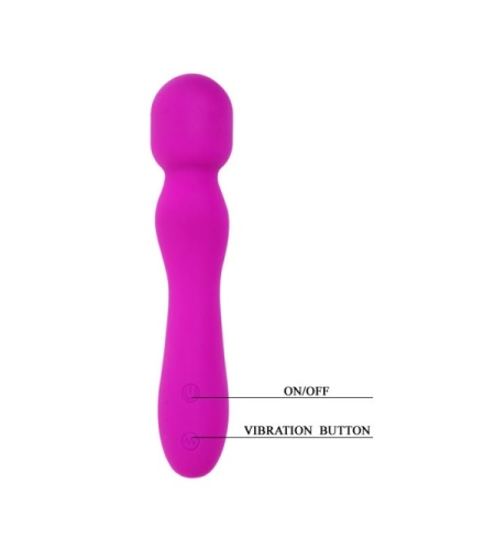wand Vibrador Microfono de Silicona Recargable