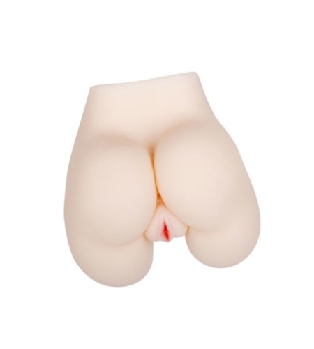 Parte posterior del masturbador mini con doble entrada