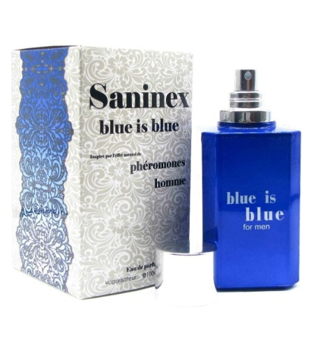 perfume con feromonas hombre saninex blue is blue