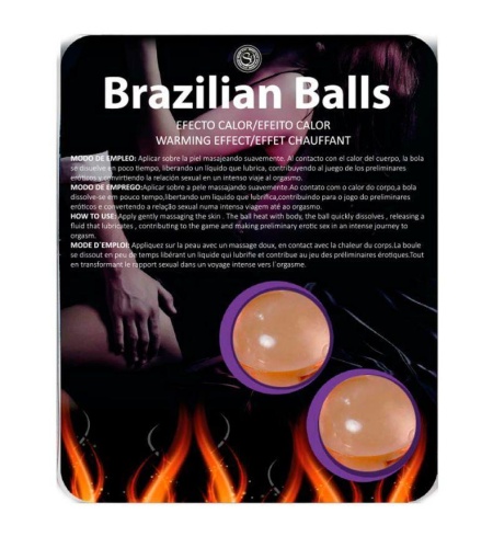 Bolas Brasileñas lubricantes vaginal y anal