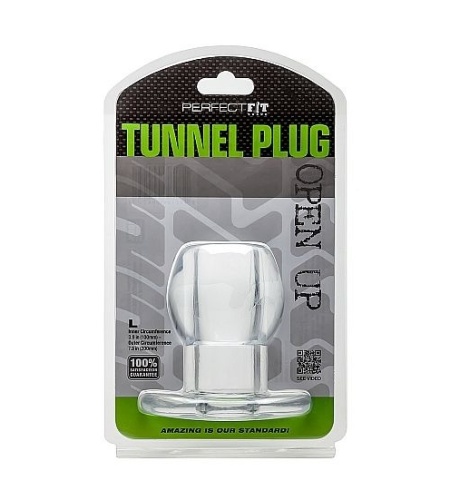 Tunnel Plug Dilatador Transparente Tamaño L