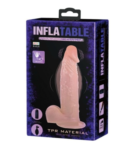 Dildos inflables con vibración