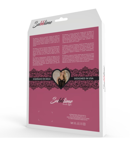  Corset De Tirantas Subblime ángulo 5