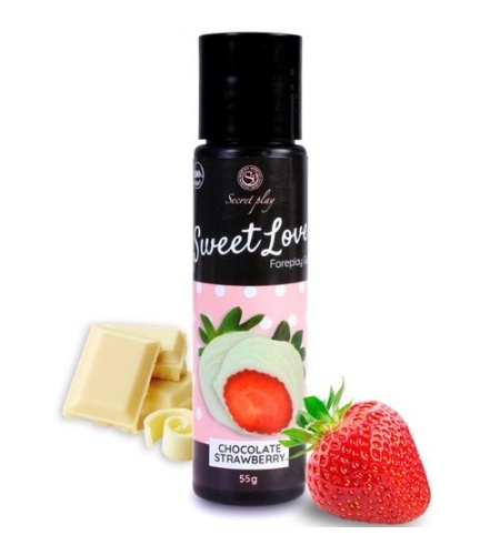 Lubricante Sabor Chocolate y Fresas