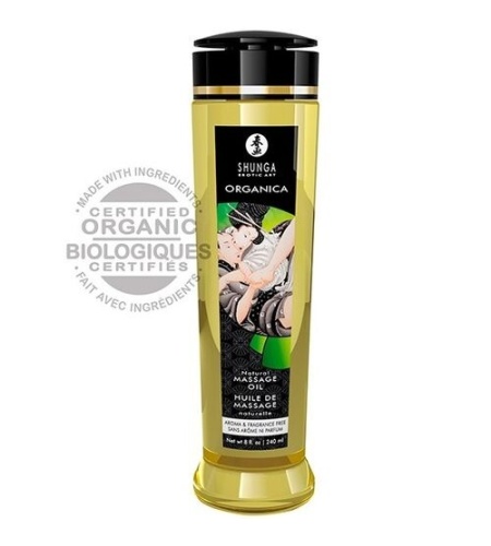 Aceite Orgánico para masaje de Shunga Sin Aroma