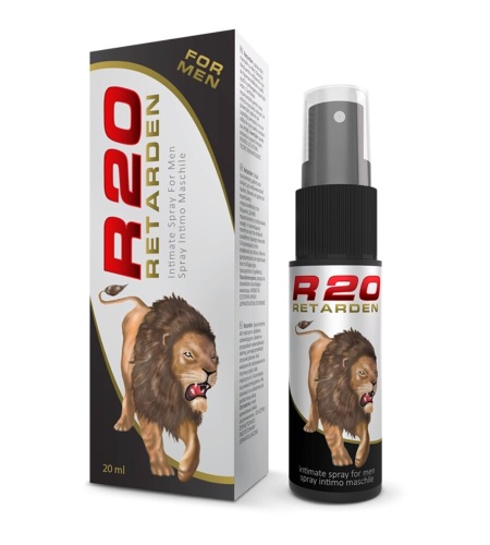 R20 Retardante Masculino Efecto frio 20 ml