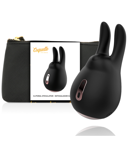 COQUETTE Estimulador Clitoriano NEGRO / GOLD