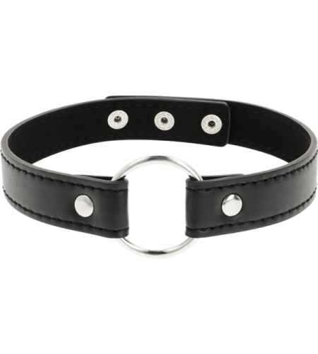 Collar de Cuero Ajustable