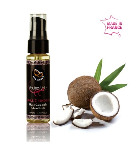 voulez-vous - aceite efecto calor - coco 35 ml