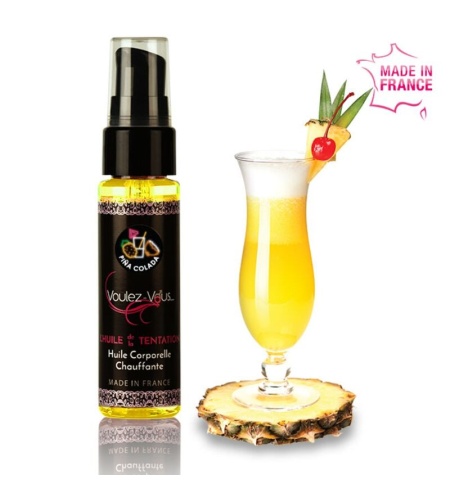 voulez-vous - aceite efecto calor - piña colada 35 ml