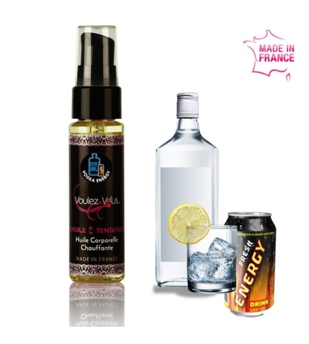 voulez-vous - aceite efecto calor - vodka red bull 35 ml