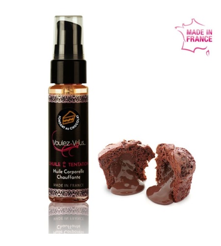 voulez-vous - aceite efecto calor - fondant de chocolate 35 ml