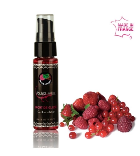 voulez-vous gel lubricante base agua - frutos rojos - 35 ml