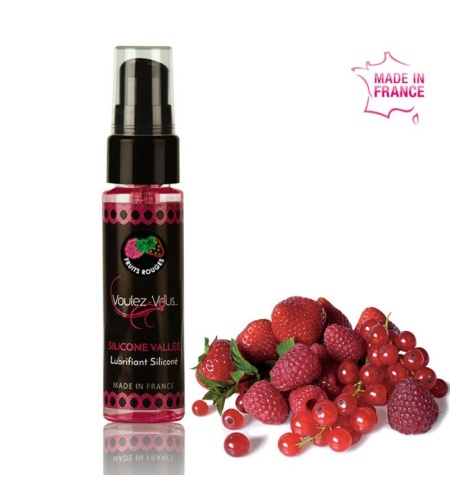 voulez-vous lubricante silicona - frutos rojos 35 ml