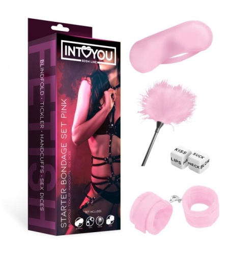 Kit Bondage para principiantes Rosa