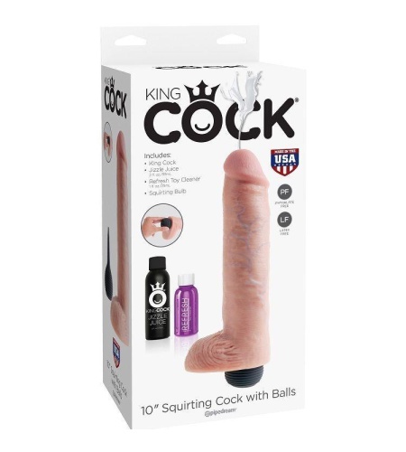 Consolador pene Eyaculador 25 cm