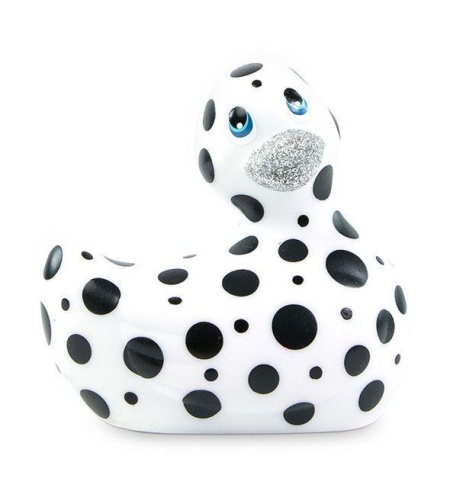 Pato Vibrador Blanco y Negro
