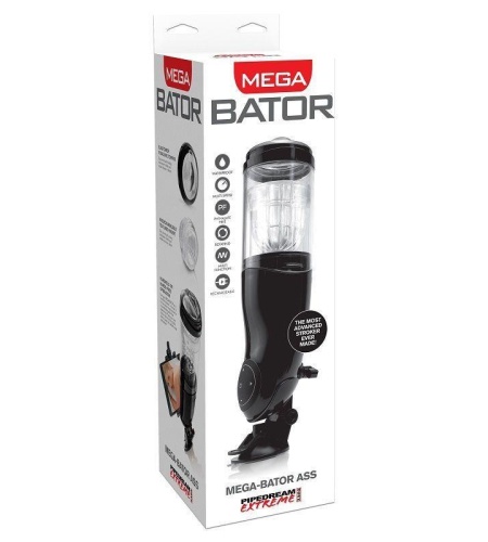 Masturbador Masculino Mega Bator Negro