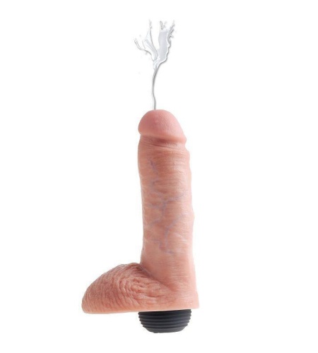 dildo consolador eyaculador 20cm